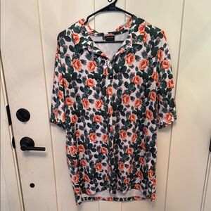 Floral Print Women's Top